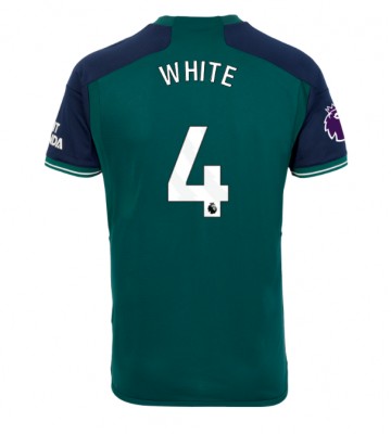 Maillot de foot Arsenal Benjamin White #4 Troisième 2023-24 Manches Courte